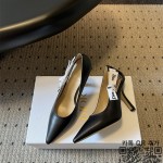 디올 자디올 리본 슬링백 펌프스 포인티드토 여성 힐 9.5cm