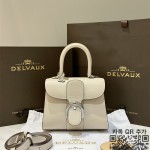 델보 Delvaux 브리앙 스몰 토트백 20cm